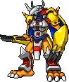 WarGreymon, original game sprite